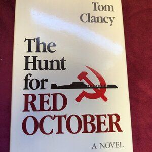 Hunt for Red October CLANCY 1st Edition, Naval Institute 1984 Late Printing EUC